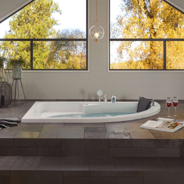 110 x 160 V 55 Asimetrični jacuzzi